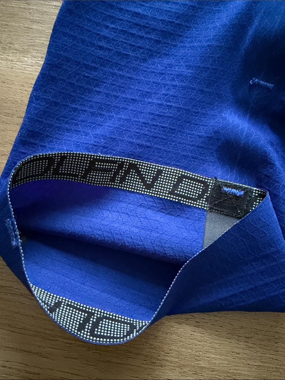 Dolfin Titanium Knee Length Fina Approved Knee Technical Swimsuit Sz 24 Blue - Picture 2 of 9